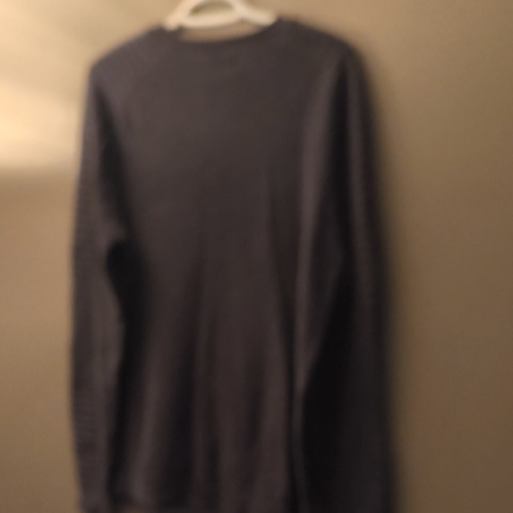 Jack & Jones CORE - Gray / Charcoal Zippered Crewneck Sweater Men's Medium - Picture 10 of 10